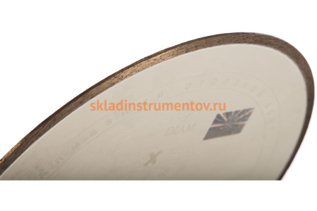 Круг алмазный отрезной 1A1R CERAMICS-ELITE (250x25.4 мм; 1.6x7 мм) Diam 000595