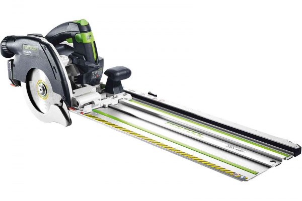 Аккумуляторная дисковая пила FESTOOL HKC 55 Li 5.2 EBI-SET SCA-FSK 420 575735
