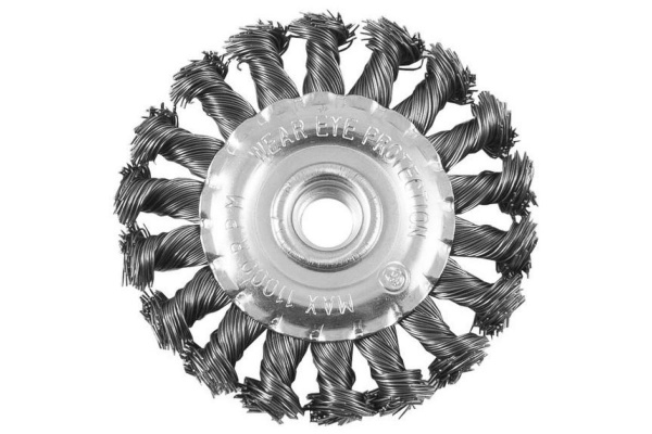 Щетка-крацовка дисковая, 125 мм, М14 РемоКолор 45-4-312