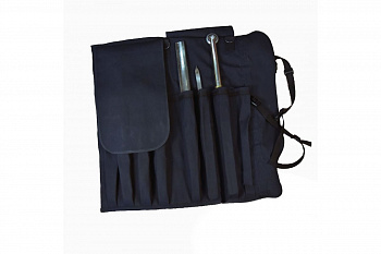 Тканевая сумка-скрутка для токарных резцов Петроградъ 8 карманов М00013460