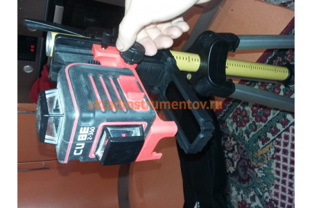 Штатив-штанга элевационный SILVER PLUS в комплекте с треногой 3,6 м ADA А00556