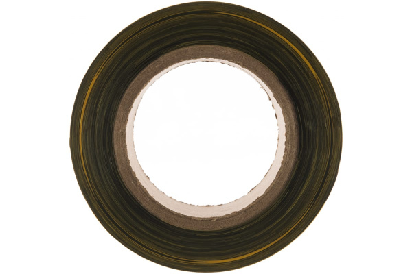 Сигнальная лента СИБРТЕХ, 50 мм х 200 м, черно-желтая 89033