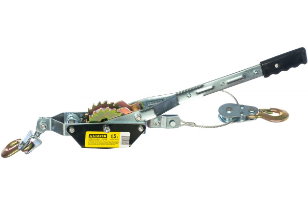 Автомобильная лебедка STAYER  1,5т / 2,4м 4310-1.5