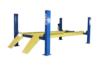 4-х стоечный подъемник для сход-развала с траверсой 380В AE&T F5.5-4