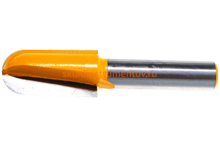 Фреза пазовая галтельная (12.7x25 мм; R6.35; хвостовик 8 мм) Энкор 10507