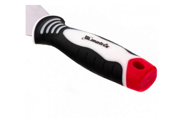 Шпательная лопатка из нержавеющей стали, 40 мм, 3-компонентная ручка MATRIX 85531