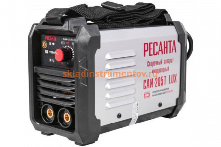 Инверторный сварочный аппарат Ресанта САИ-205Т LUX 65/78