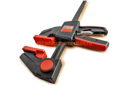 Струбцина пистолетного типа BESSEY 2.7 кН, 900 x 90 мм, распор 195-1090 мм BE-EZXL90-9