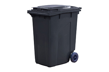 Мусорный контейнер Тара.ру 360 л, серый 19739