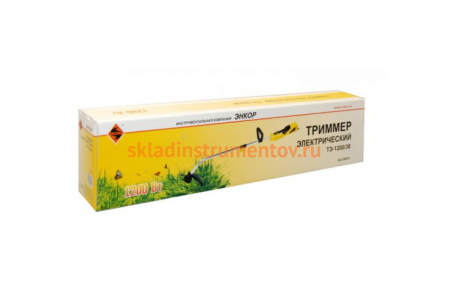 Электрический триммер Энкор ТЭ 1200/38 56412