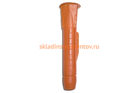 Дюбель универсальный полипропиленовый с бортиком 16 шт. (6х37 мм; ТФ6) ЗУБР 4-301186-06-037