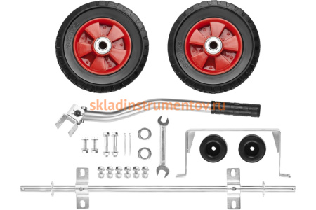 Набор колеса и рукоятка для электростанций мощностью до 3500 Вт Зубр ЗЭСБ-РК-1