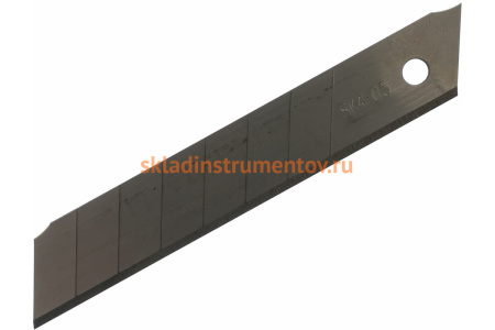 Лезвие сегментированное (10 шт; 18 мм) для технических ножей Энкор 9696