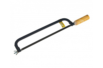 Ножовка по металлу с деревянной ручкой 300мм ЭВРИКА ER-20030