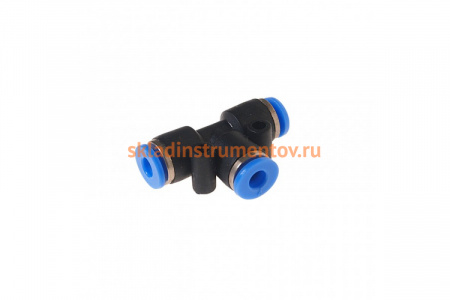Фитинг T-образный 4 мм для пластиковых трубок ROCKFORCE RF-SPE04