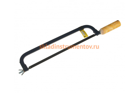 Ножовка по металлу с деревянной ручкой 300мм ЭВРИКА ER-20030