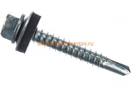 Саморезы для крепления кровельных материалов 1500 шт. (5,5х38 мм; ТФ0) ЗУБР 4-300310-55-038