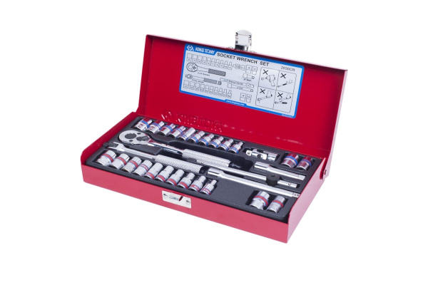 Ложемент для наборов торцевых головок 2030CR, 2530CR, PVC KING TONY 84253010B