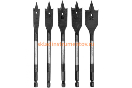 Набор перьевых сверл по дереву (5 шт.) Зубр 29505-H5