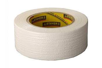 Универсальная армированная лента STAYER "PROFI" цвет белый, 50ммх50м 12082-50-50