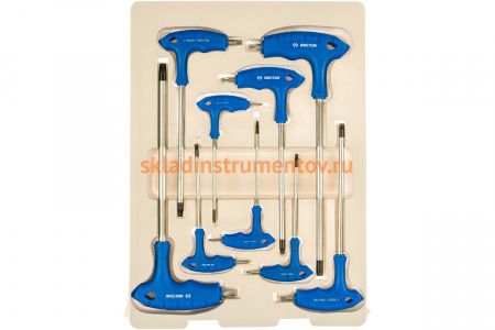 Набор Г-образных ключей TORX (T10-T50, 9 предметов) KING TONY 22309PR