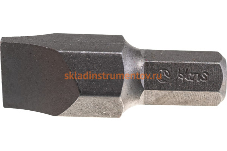 Бита шлицевая короткая (SL12; 5/16) Hans 012-4M12