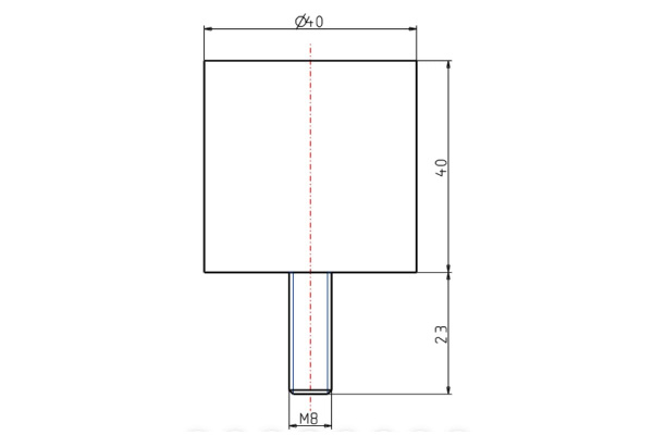 Резинометаллический буфер KIPP K0571.04004055