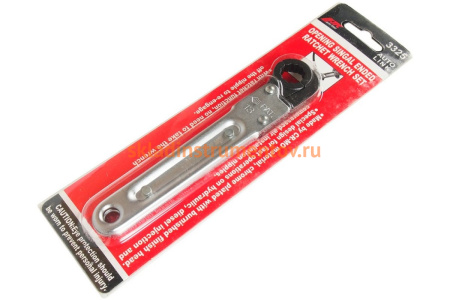 Раскрывающийся двенадцатигранный ключ с трещоткой 13мм, 150мм JTC-332513