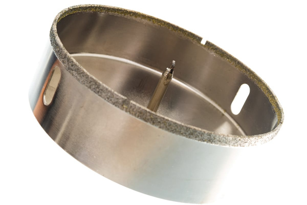 Коронка алмазная с центрирующим сверлом по керамике и кафелю 130 мм TRIO-DIAMOND 400130