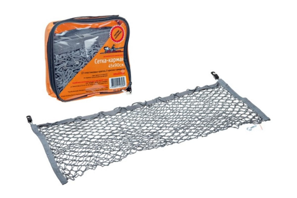 Сетка (карман, 45х90 см, 2 пластиковых крючка, 2 крючка-самореза) Airline AS-S-02