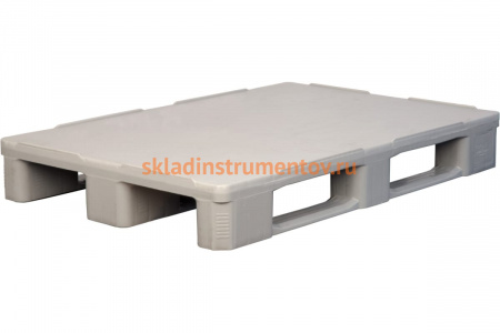 Гигиенический серый паллет 1200х800х160 мм ТАРА 14055