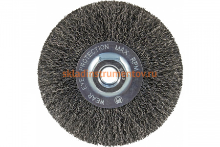 Щетка дисковая гофрированная METAL Standard (100 мм; М14) для УШМ D.BOR D20-MS-100-M14-030