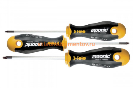 Набор отверток Tx Ergonic, 3 шт Felo 40893148