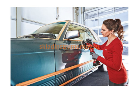 Аккумуляторная ротационная полировальная машинка FLEX PE 150 18.0-EC/5.0 P-Set 461229