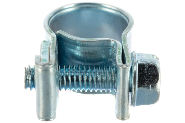 Металлические хомуты СИБРТЕХ, MINI 9-11мм, ширина 9мм,  винтовой, W1, 2шт 47502