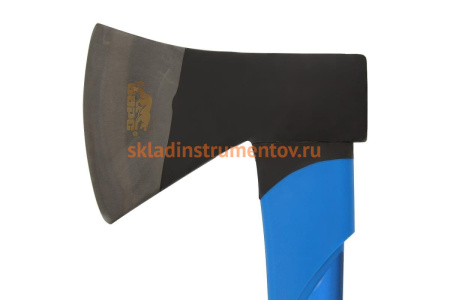 Плотницкий топор Барс 600гр двухкомпонентная обрезиненная рукоятка 21410