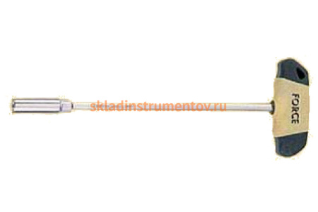 Торцевой ключ 6гр. 10 мм с Т-образной ручкой L=300mm FORCE 77430010