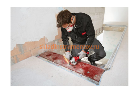 Аккумуляторная угловая шлифовальная машина FLEX L 125 18.0-EC C ACCU18.0 В 491330