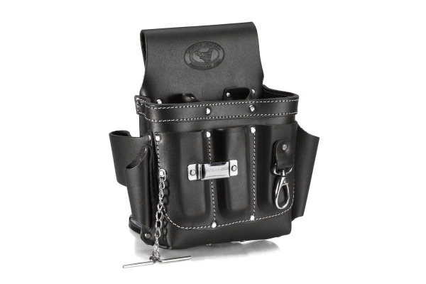 Поясная кожаная сумка без ремня КВТ СК-9 78430