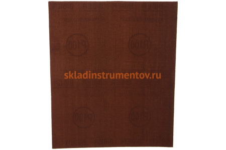 Шкурка шлифовальная на тканевой основе (10 пачек по 10 листов; 230х280 мм; Р100) Biber 70625 тов-080362