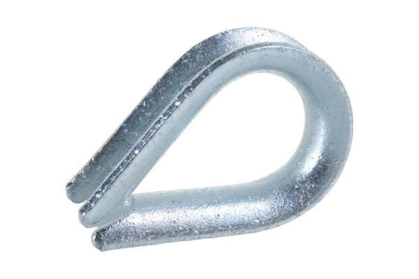 Коуш Зубр DIN 6899, оцинкованный, 5 мм, ТФ6, 2 шт 4-304496-05 Коуш Зубр DIN 6899, оцинкованный, 5 мм, ТФ6, 2 шт 4-304496-05