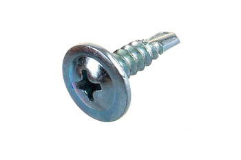 Саморезы с прессшайбой и сверлом по листовому металлу до 2 мм Зубр PH2 4,2х16 мм 35шт 300216-42-016