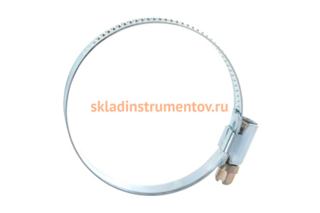 Металлические хомуты СИБРТЕХ, стандартное болтовое крепление, 40-60мм, 2шт, ширина 9мм, 47661