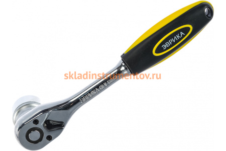 Набор торцевых головок с трещоткой ЭВРИКА 3/8 DR 10-24мм 11 предметов ER-96080