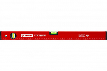 Уровень "СТАНДАРТ" Зубр коробчатый, 2 противоударные ампулы, 200 см 34588-200 34588-200