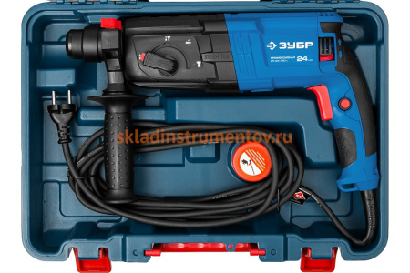 Перфоратор ЗУБР Профессионал 750 Вт ЗП-24-750 К