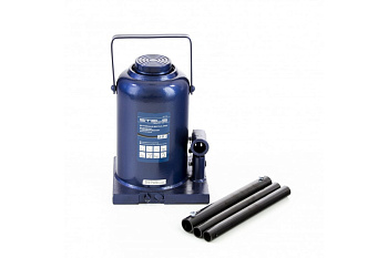 Гидравлический бутылочный домкрат 32 т, h подъема 260–420 мм STELS 51170