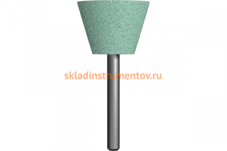 Шарошка абразивная (35х25 мм; хвостовик 6 мм) ПРАКТИКА 641-381