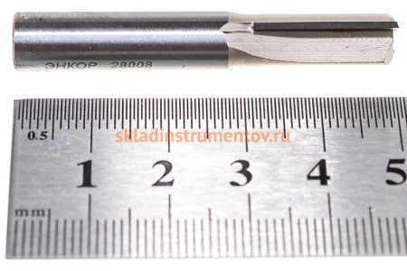 Фреза пазовая прямая (8x19 мм; хвостовик 8 мм) по ДСП Энкор 28008