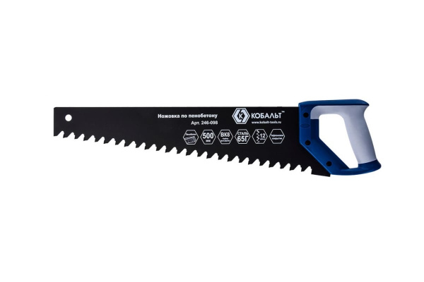 Ножовка по пенобетону КОБАЛЬТ 500мм 246-098